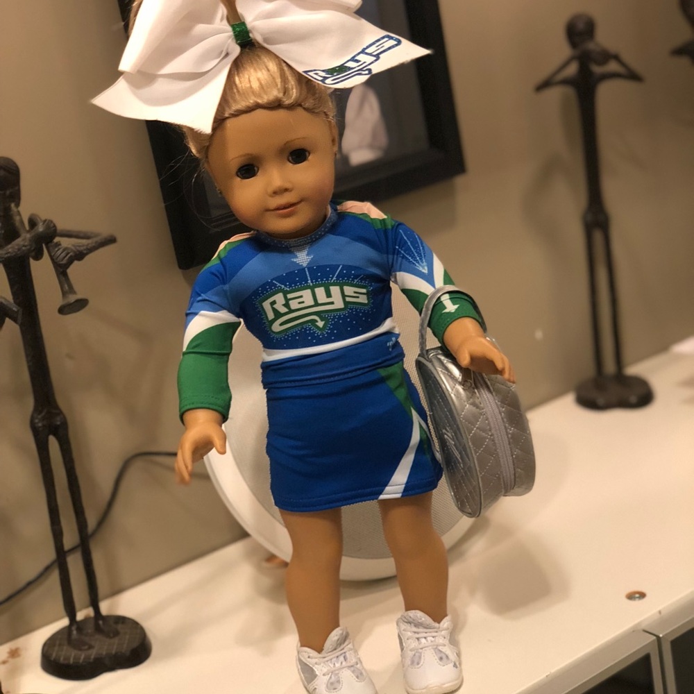 American Girl with Stingray Allstars Uniform